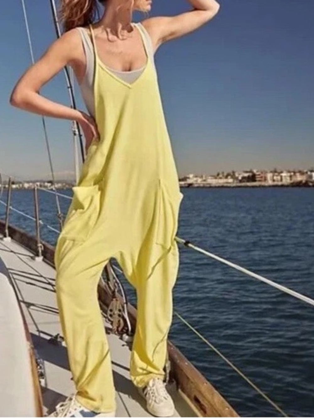 FP Movement by Free People Hot Shot Terry Towel Onesie : Small